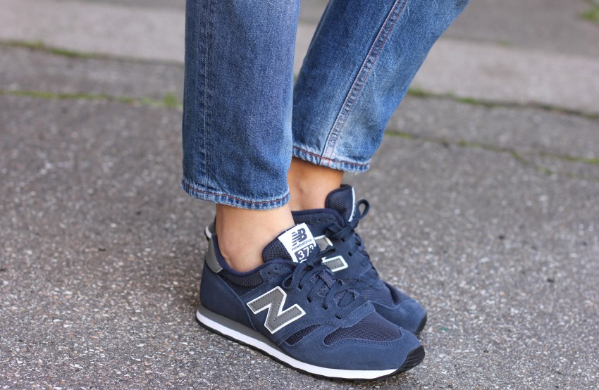 new balance bleu marine femme tenue